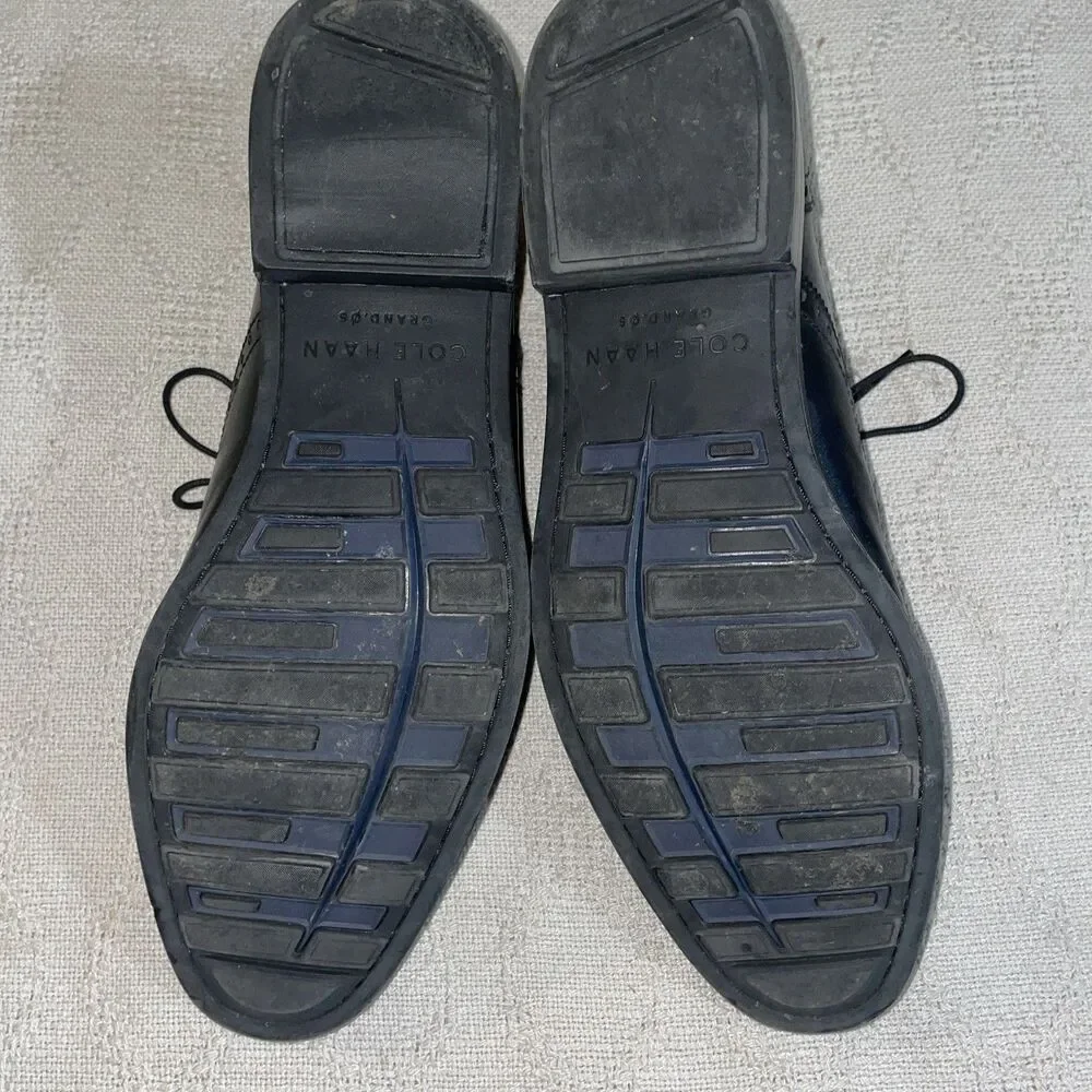 Cole Haan Men’s Dress Shoes Size 12 M Black Leather Business Formal City